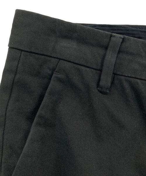 PRADA（プラダ）PRADA (プラダ) コットンツイルテーパードパンツ ブラック サイズ:40の古着・服飾アイテム