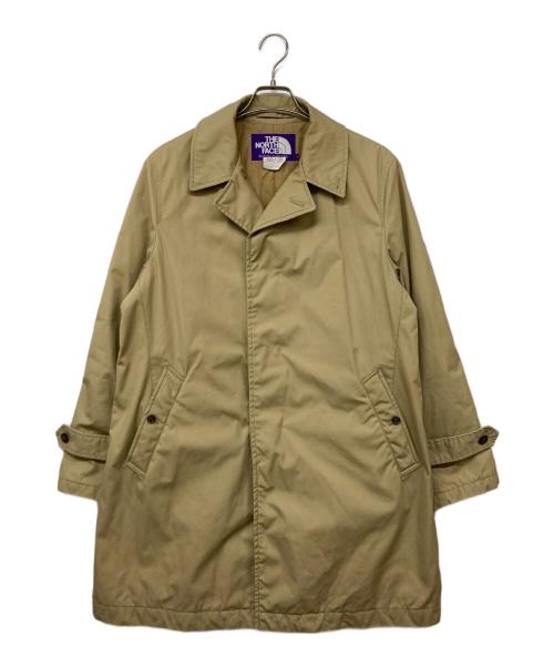 THE NORTHFACE PURPLELABEL（ザ・ノースフェイス パープルレーベル）THE NORTHFACE PURPLELABEL (ザ・ノースフェイス パープルレーベル) 65/35 クロス ステンカラーコート ベージュ サイズ:Lの古着・服飾アイテム