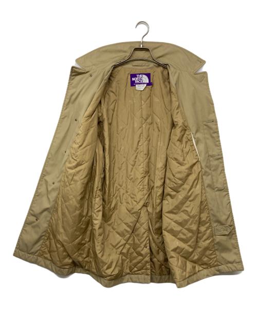 THE NORTHFACE PURPLELABEL（ザ・ノースフェイス パープルレーベル）THE NORTHFACE PURPLELABEL (ザ・ノースフェイス パープルレーベル) 65/35 クロス ステンカラーコート ベージュ サイズ:Lの古着・服飾アイテム