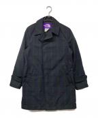 THE NORTHFACE PURPLELABELザ・ノースフェイス パープルレーベル）の古着「65/35クロス ブラックウォッチ ステンカラーコート」｜マルチカラー
