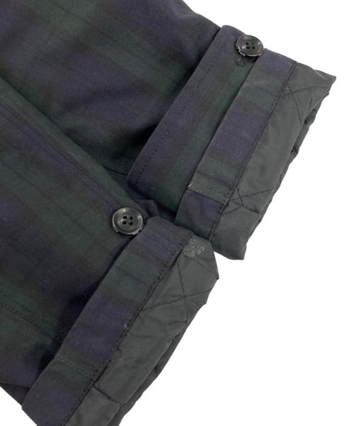 THE NORTHFACE PURPLELABEL（ザ・ノースフェイス パープルレーベル）THE NORTHFACE PURPLELABEL (ザ・ノースフェイス パープルレーベル) 65/35クロス ブラックウォッチ ステンカラーコート マルチカラー サイズ:Mの古着・服飾アイテム