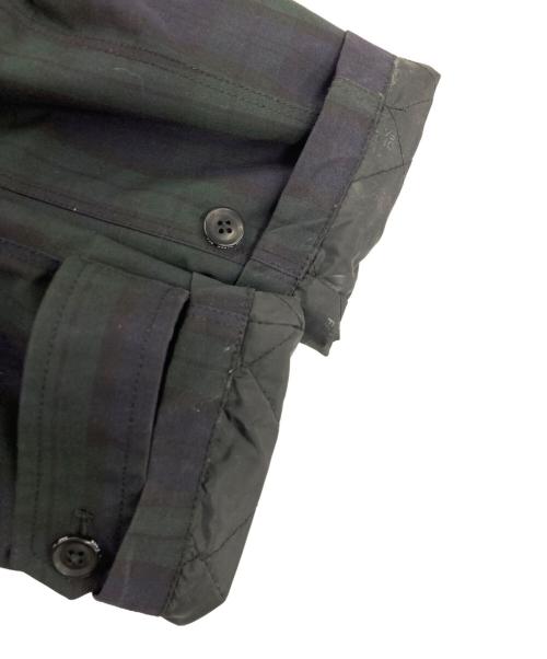 THE NORTHFACE PURPLELABEL（ザ・ノースフェイス パープルレーベル）THE NORTHFACE PURPLELABEL (ザ・ノースフェイス パープルレーベル) 65/35クロス ブラックウォッチ ステンカラーコート マルチカラー サイズ:Mの古着・服飾アイテム