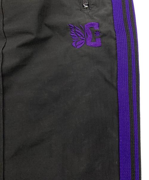 Needles（ニードルズ）Needles (ニードルズ) DC SHOE (ディーシーシュー) Track Pant - Poly Ripstop / ナイロンパンツ ブラック サイズ:Lの古着・服飾アイテム