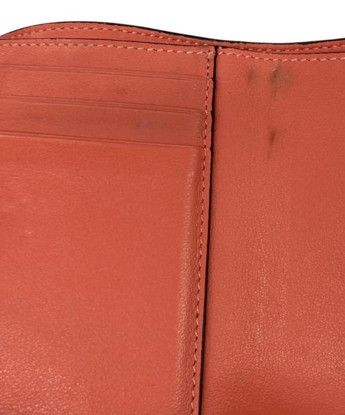 LOEWE（ロエベ）LOEWE (ロエベ) バーティカルウォレット 三つ折り財布 ベージュの古着・服飾アイテム