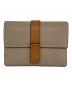 LOEWE（ロエベ）の古着「バーティカルウォレット 三つ折り財布」｜ベージュ