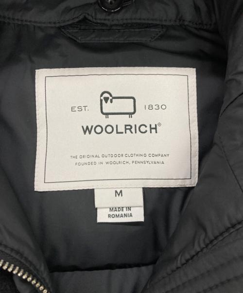 WOOLRICH（ウールリッチ）WOOLRICH (ウールリッチ) KUNA PARKA / クナ 中綿 ウールコート ブラック サイズ:Mの古着・服飾アイテム