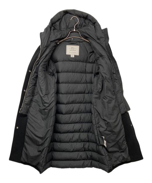 WOOLRICH（ウールリッチ）WOOLRICH (ウールリッチ) KUNA PARKA / クナ 中綿 ウールコート ブラック サイズ:Mの古着・服飾アイテム
