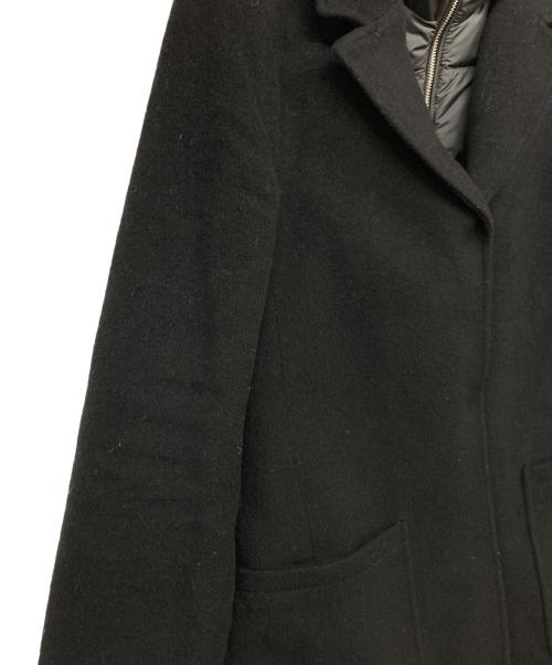 WOOLRICH（ウールリッチ）WOOLRICH (ウールリッチ) KUNA PARKA / クナ 中綿 ウールコート ブラック サイズ:Mの古着・服飾アイテム