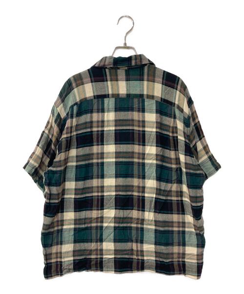 OLD STUSSY（オールドステューシー）OLD STUSSY (オールドステューシー) 90S チェックオープンカラーシャツ マルチカラー サイズ:Sの古着・服飾アイテム