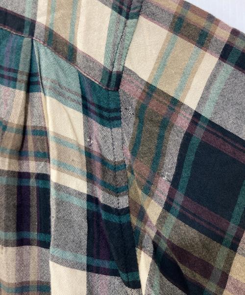 OLD STUSSY（オールドステューシー）OLD STUSSY (オールドステューシー) 90S チェックオープンカラーシャツ マルチカラー サイズ:Sの古着・服飾アイテム