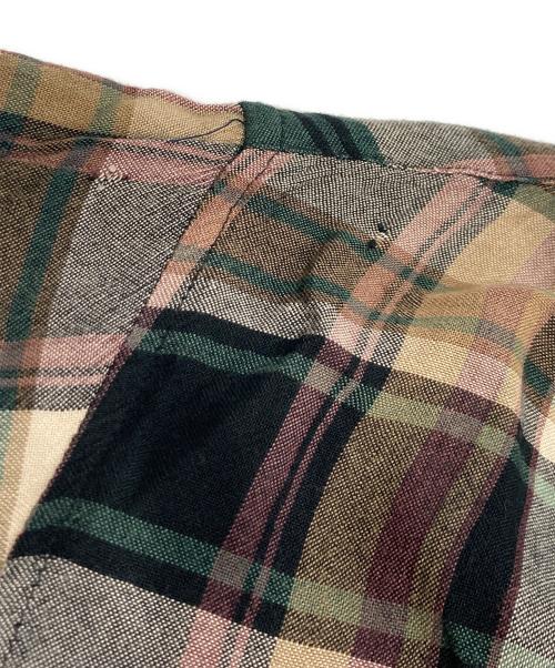 OLD STUSSY（オールドステューシー）OLD STUSSY (オールドステューシー) 90S チェックオープンカラーシャツ マルチカラー サイズ:Sの古着・服飾アイテム