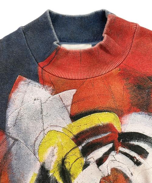 KENZO（ケンゾー）KENZO (ケンゾー) モックネック タイガースウェット ブルー サイズ:Sの古着・服飾アイテム