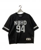 NEIGHBORHOODネイバーフッド）の古着「HOCKEY V-NECK SS」｜ブラック