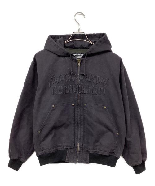 NEIGHBORHOOD（ネイバーフッド）NEIGHBORHOOD (ネイバーフッド) Fucking Awesome (ファッキンオーサム) NH / FUCKING AWESOME HOODED JACKET / フーデッドジャケット ネイビー サイズ:Sの古着・服飾アイテム