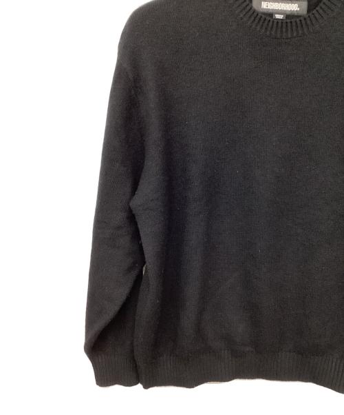 NEIGHBORHOOD（ネイバーフッド）NEIGHBORHOOD (ネイバーフッド) CASHMERE CREWNECK SWEATER / カシミヤニット クルーネック セーター ネイビー サイズ:Mの古着・服飾アイテム
