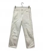 NEIGHBORHOODネイバーフッド）の古着「WASHED DP BASIC PANTS /  ウオッシュド ベーシック パンツ」｜ホワイト