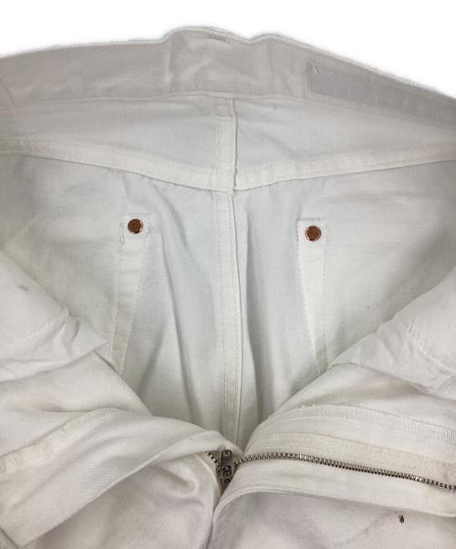 NEIGHBORHOOD（ネイバーフッド）NEIGHBORHOOD (ネイバーフッド) WASHED DP BASIC PANTS /  ウオッシュド ベーシック パンツ ホワイト サイズ:Sの古着・服飾アイテム