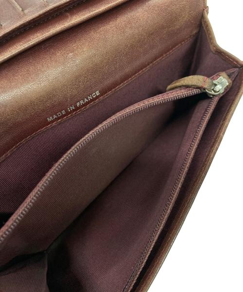 CHANEL（シャネル）CHANEL (シャネル) マトラッセロングウォレット ブラックの古着・服飾アイテム