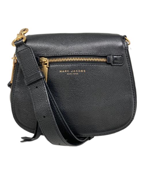 MARC JACOBS（マークジェイコブズ）MARC JACOBS (マークジェイコブズ) recruit saddle bag / リクルート ノマド スモール サドルバッグ ブラックの古着・服飾アイテム