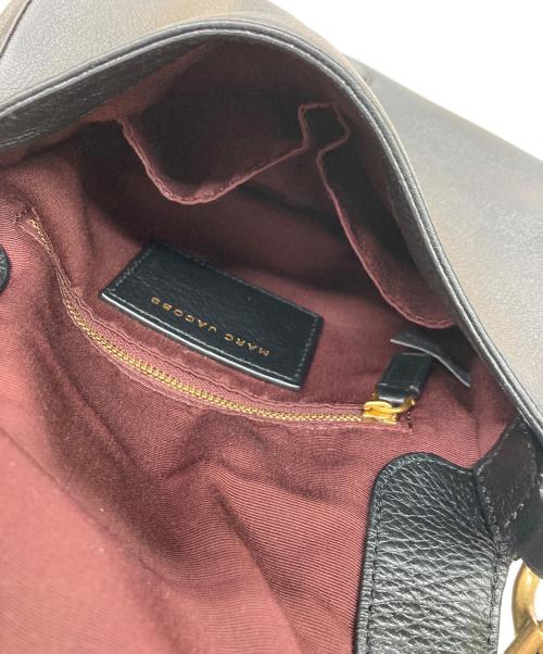 MARC JACOBS（マークジェイコブズ）MARC JACOBS (マークジェイコブズ) recruit saddle bag / リクルート ノマド スモール サドルバッグ ブラックの古着・服飾アイテム