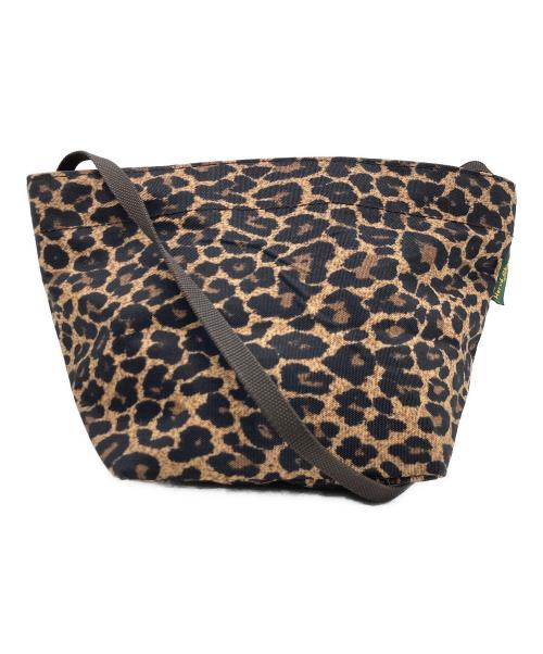 Herve Chapelier（エルベシャプリエ）Herve Chapelier (エルベシャプリエ) レオパード 舟型ショルダーバッグ ブラウンの古着・服飾アイテム