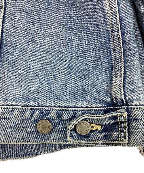 Ron Herman（ロンハーマン）Ron Herman (ロンハーマン) CRUSH DENIM JACKET 3rd デニムトラッカージャケット インディゴ サイズ:Mの古着・服飾アイテム