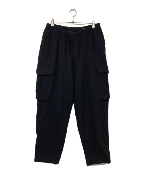 COMOLI（コモリ）COMOLI (コモリ) 縮絨ウール6Pパンツ ブラック サイズ:3の古着・服飾アイテム