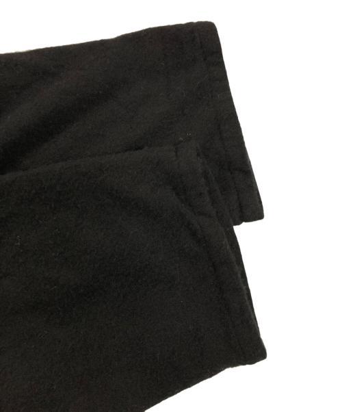 COMOLI（コモリ）COMOLI (コモリ) 縮絨ウール6Pパンツ ブラック サイズ:3の古着・服飾アイテム