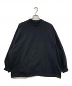 is-nessイズネス）の古着「BALLOON SWITCHING LONG SLEEVE T SHIRT」｜ブラック