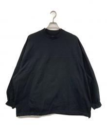 is-ness（イズネス）の古着「BALLOON SWITCHING LONG SLEEVE T SHIRT」｜ブラック