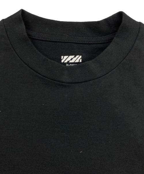 is-ness（イズネス）is-ness (イズネス) BALLOON SWITCHING LONG SLEEVE T SHIRT ブラック サイズ:Lの古着・服飾アイテム