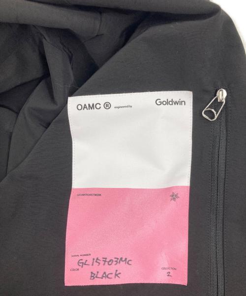 OAMC（オーエーエムシー）OAMC (オーエーエムシー) GOLDWIN (ゴールドウイン) OAMC Goldwin Overshirt / ナイロンジャケット ブラック サイズ:3 未使用品の古着・服飾アイテム