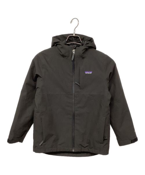 Patagonia（パタゴニア）Patagonia (パタゴニア) kids for in one everyday jacket / キッズ・フォーインワン・エブリデー・ジャケット ブラック サイズ:Lの古着・服飾アイテム
