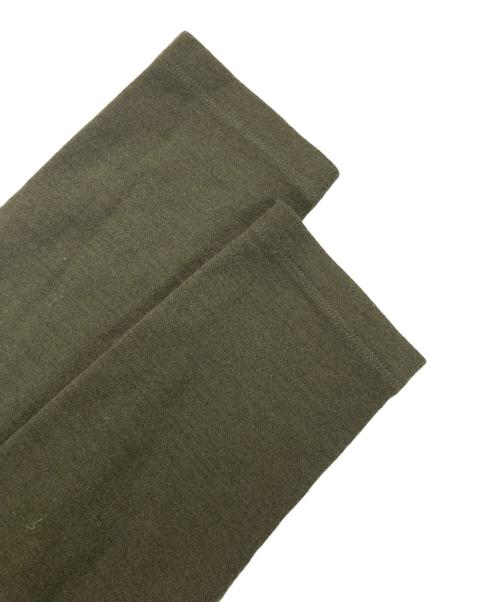 AKIRA NAKA（アキラナカ）AKIRA NAKA (アキラナカ) Suvi gusset jersey dress BK / ガセットジャージーワンピース オリーブ サイズ:１の古着・服飾アイテム