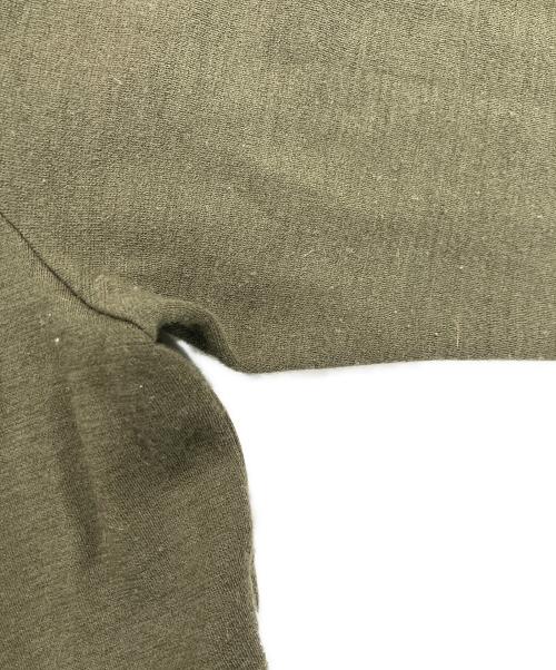 AKIRA NAKA（アキラナカ）AKIRA NAKA (アキラナカ) Suvi gusset jersey dress BK / ガセットジャージーワンピース オリーブ サイズ:１の古着・服飾アイテム