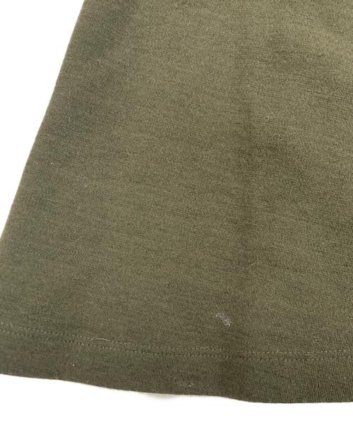 AKIRA NAKA（アキラナカ）AKIRA NAKA (アキラナカ) Suvi gusset jersey dress BK / ガセットジャージーワンピース オリーブ サイズ:１の古着・服飾アイテム