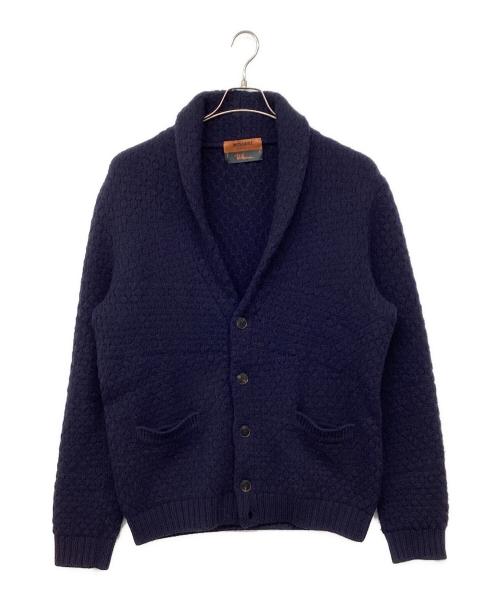 missoni（ミッソーニ）MISSONI (ミッソーニ) Ron Herman (ロンハーマン) MISSONI × Ron Herman  10周年限定カーディガン ショールカーディガン ネイビー サイズ:Lの古着・服飾アイテム