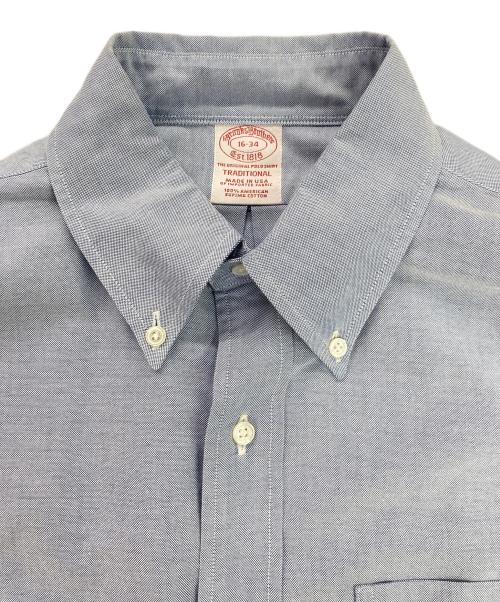 BROOKS BROTHERS（ブルックスブラザーズ）BROOKS BROTHERS (ブルックスブラザーズ) ボタンダウンシャツ ブルー サイズ:16-34の古着・服飾アイテム