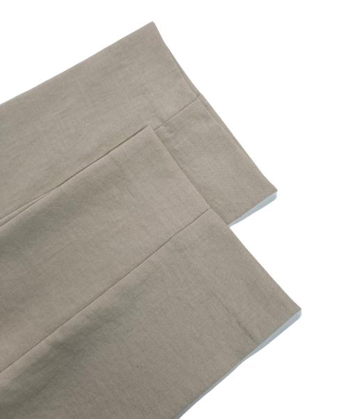 SEVEN TEN by MIHO KAWAHITO（セブン テン バイ ミホ カワヒト）SEVEN TEN by MIHO KAWAHITO (セブン テン バイ ミホ カワヒト) テーパードパンツ ベージュ サイズ:Ｍの古着・服飾アイテム