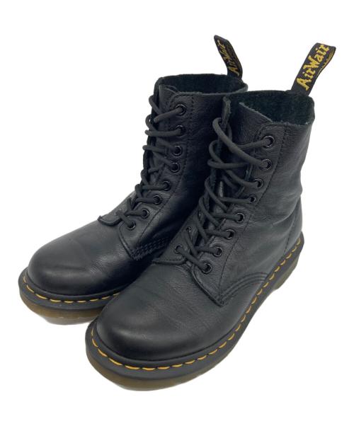 Dr.Martens（ドクターマーチン）Dr.Martens (ドクターマーチン) PASCAL VIRGINIA / パスカル ヴァージニア 8ホールブーツ ブラック サイズ:UK5の古着・服飾アイテム