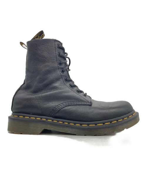 Dr.Martens（ドクターマーチン）Dr.Martens (ドクターマーチン) PASCAL VIRGINIA / パスカル ヴァージニア 8ホールブーツ ブラック サイズ:UK5の古着・服飾アイテム