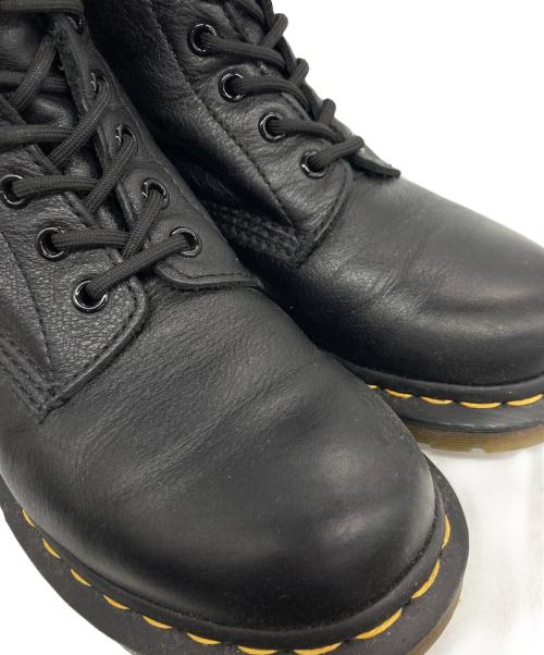 Dr.Martens（ドクターマーチン）Dr.Martens (ドクターマーチン) PASCAL VIRGINIA / パスカル ヴァージニア 8ホールブーツ ブラック サイズ:UK5の古着・服飾アイテム