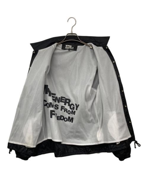 COMME des GARCONS（コムデギャルソン）COMME des GARCONS (コムデギャルソン) バックロゴコーチジャケット ブラック サイズ:Lの古着・服飾アイテム