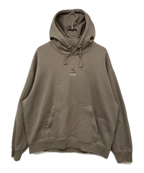 NIKE ACG（ナイキエーシージー）NIKE ACG (ナイキエーシージー) NRG FLEECE PO HOODIE / フリース プルオーバー パーカー ベージュ サイズ:XXLの古着・服飾アイテム