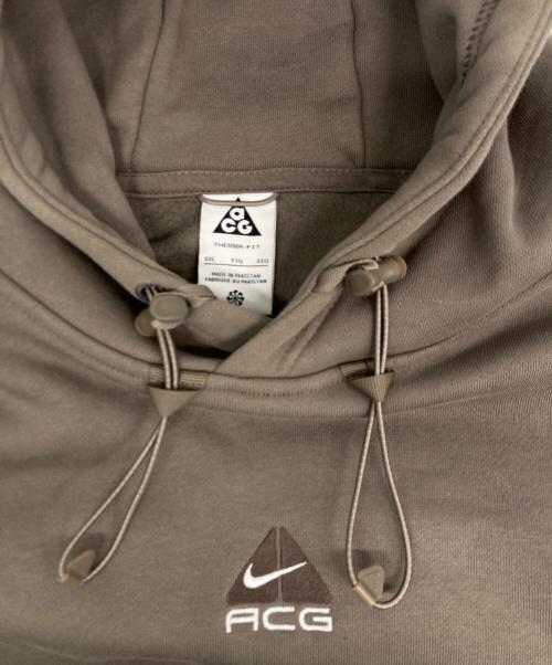 NIKE ACG（ナイキエーシージー）NIKE ACG (ナイキエーシージー) NRG FLEECE PO HOODIE / フリース プルオーバー パーカー ベージュ サイズ:XXLの古着・服飾アイテム