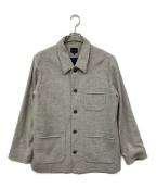 BANANATIMEバナナタイム）の古着「BANANATIME ウールカシミヤジャケット」｜グレー