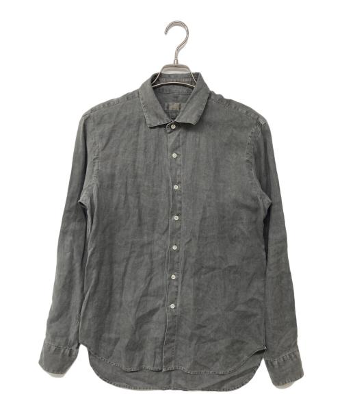 COLINA（コリーナ）COLINA (コリーナ) リネンシャツ ブラック サイズ:1の古着・服飾アイテム
