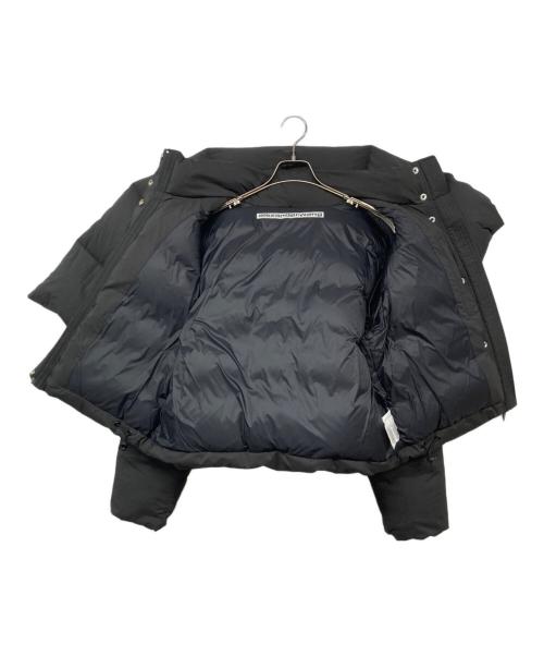 ALEXANDER WANG（アレキサンダー・ワン）ALEXANDER WANG (アレキサンダー・ワン) Zip-Up Puffer Cropped Jacket / ダウンジャケット ブラック サイズ:Lの古着・服飾アイテム