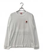 KENZOケンゾー）の古着「Boke Flower L/S Tee」｜ホワイト