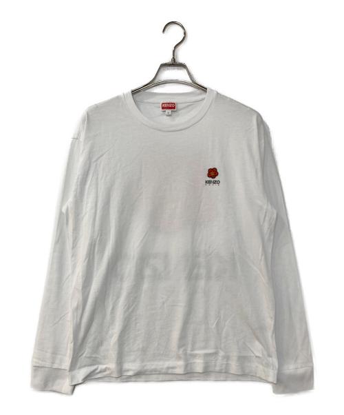 KENZO（ケンゾー）KENZO (ケンゾー) Boke Flower L/S Tee ホワイト サイズ:Sの古着・服飾アイテム